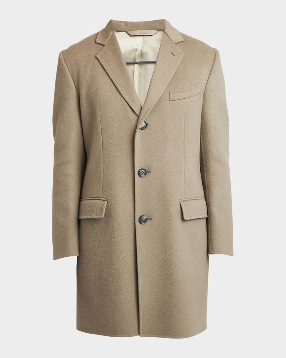 nです★louren doubleface wool over coat Coat in double-face wool | Saint Laurent | YSL US