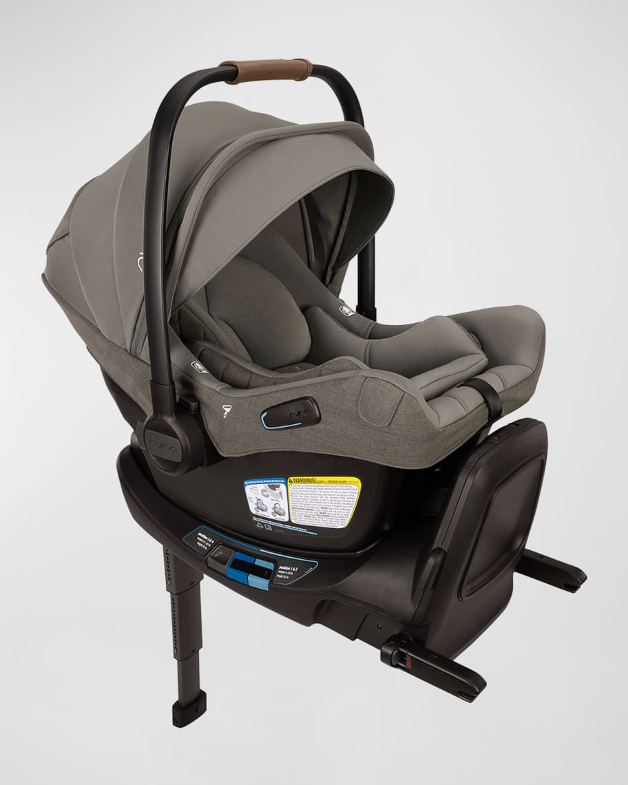 Nuna Pipa Aire RX Infant Car Seat RELX Base Granite