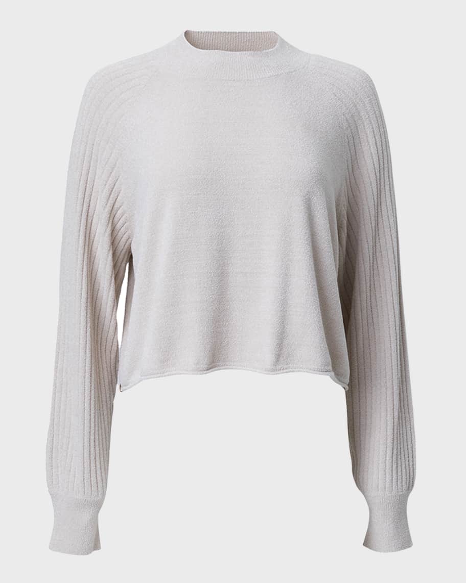 CozyChic Ultra Lite® Rope Stitch Boatneck Pullover main image 1