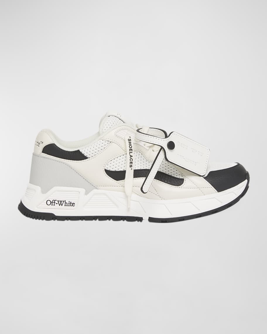 off-white Kick Off ロゴ レザー メッシュ スニーカー nm_4811486_100188_m