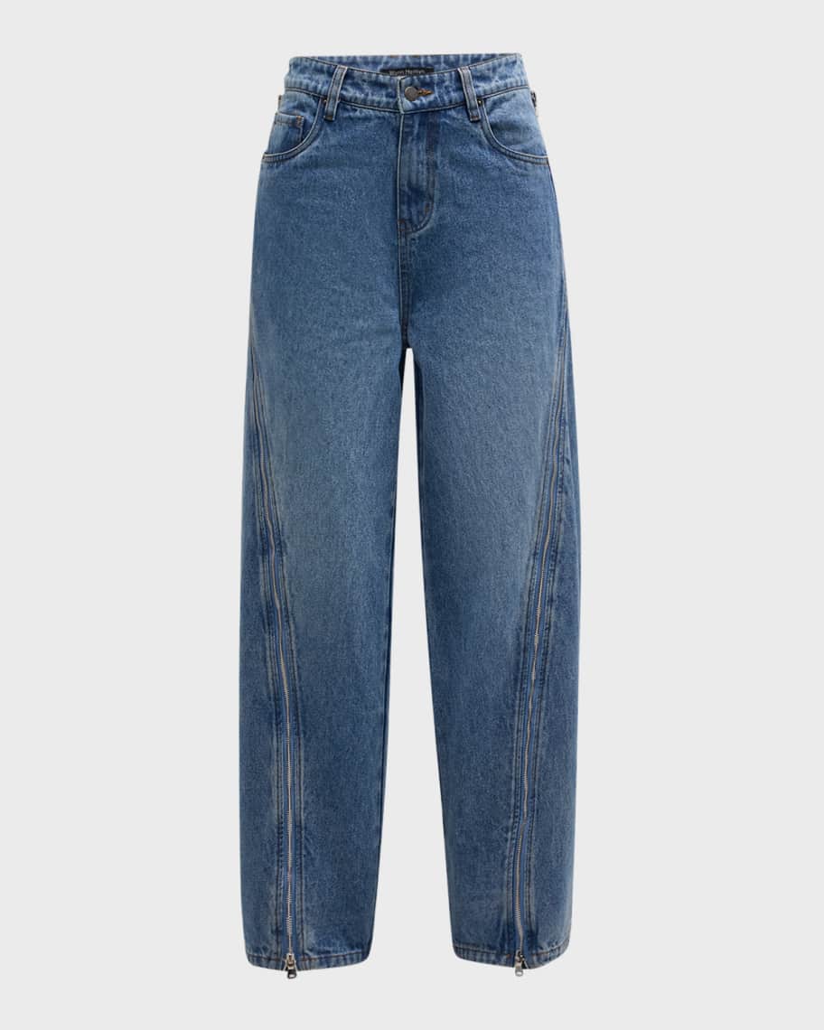 【YOURNUS】Crimson Maxi Wide Denim Pants YOURNUS】Crimson Maxi Wide Denim Pants