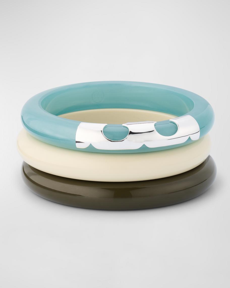Tory Burch Resin Bangles, Set of 3 | Neiman Marcus