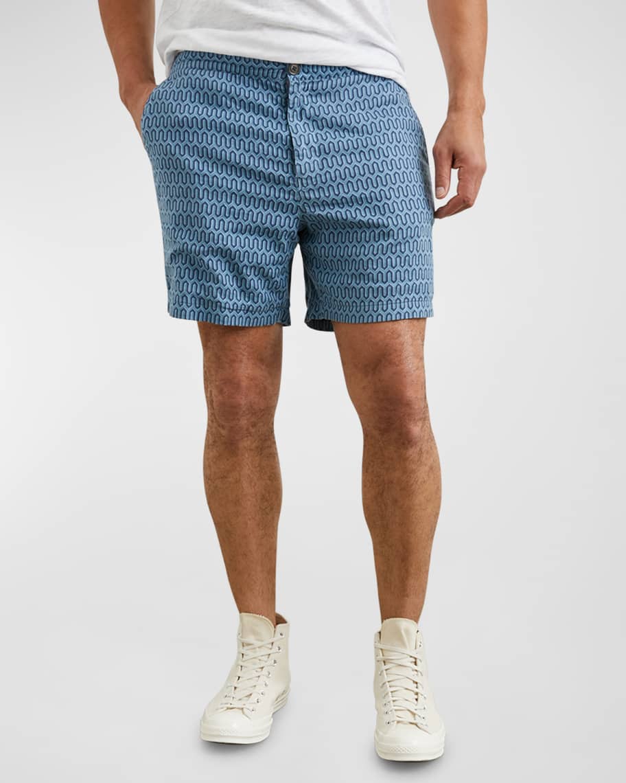 Image 1 of 3: Men's Sona Patterned Shorts