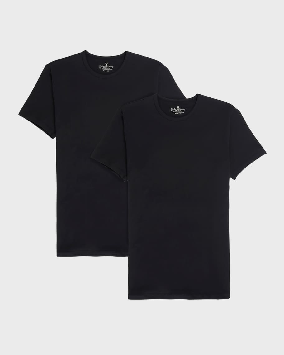 Psycho Bunny Men's 2Pack Crewneck TShirts Neiman Marcus