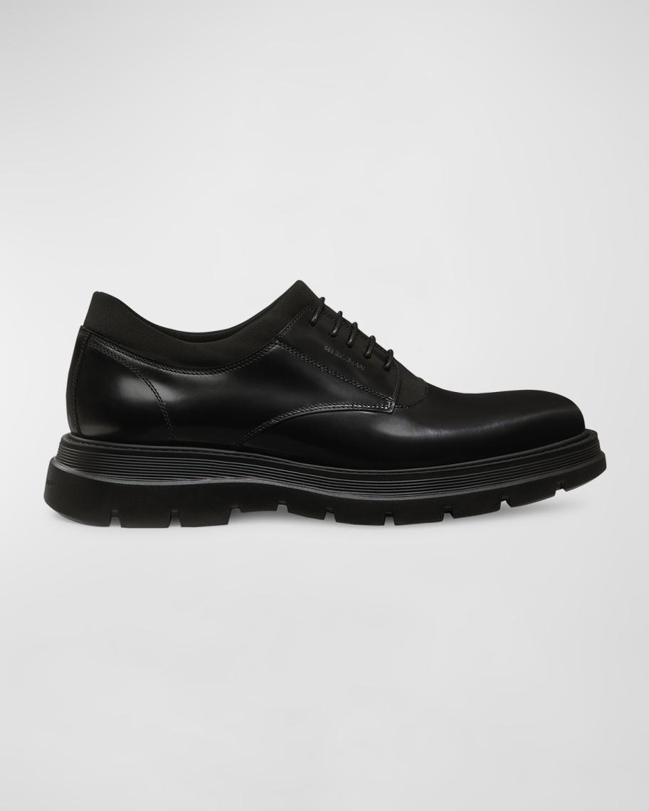 Stuart Weitzman Men\'s Club LA Black Leather Derbys Stuart Weitzman Men main image 4