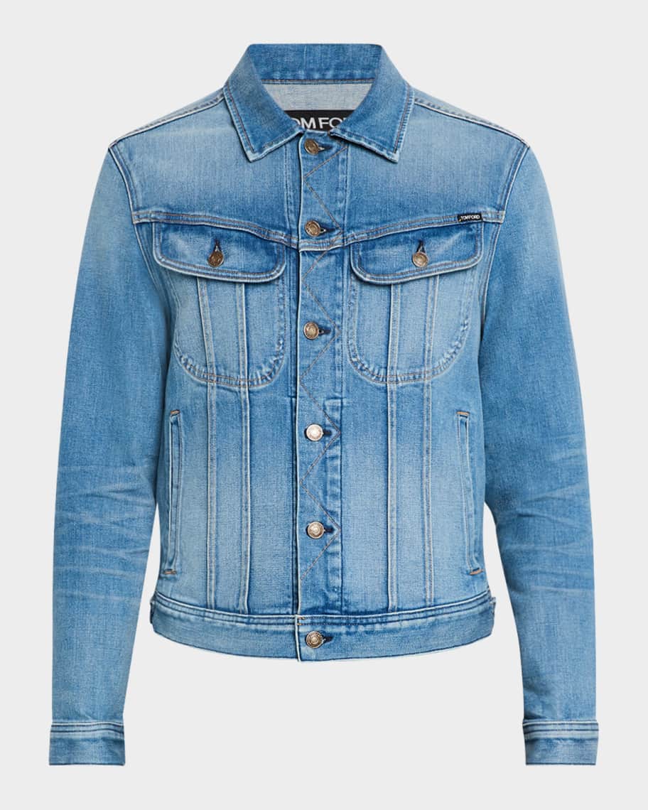 Tom Ford Denim Jacket Blue