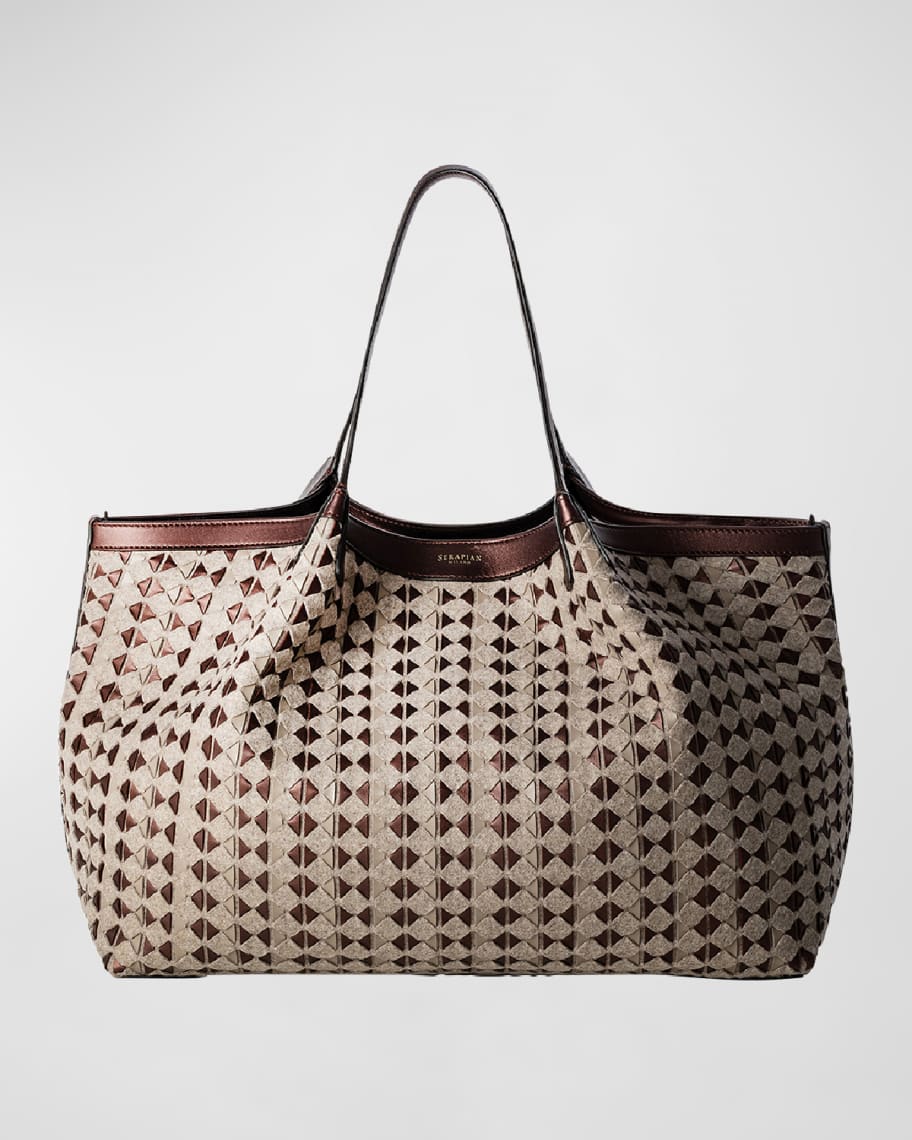 トートバッグ SERAPIAN MINI MOSAICO SECRET TOTE BAG SRMOSWLL684532A093_04_1600x.