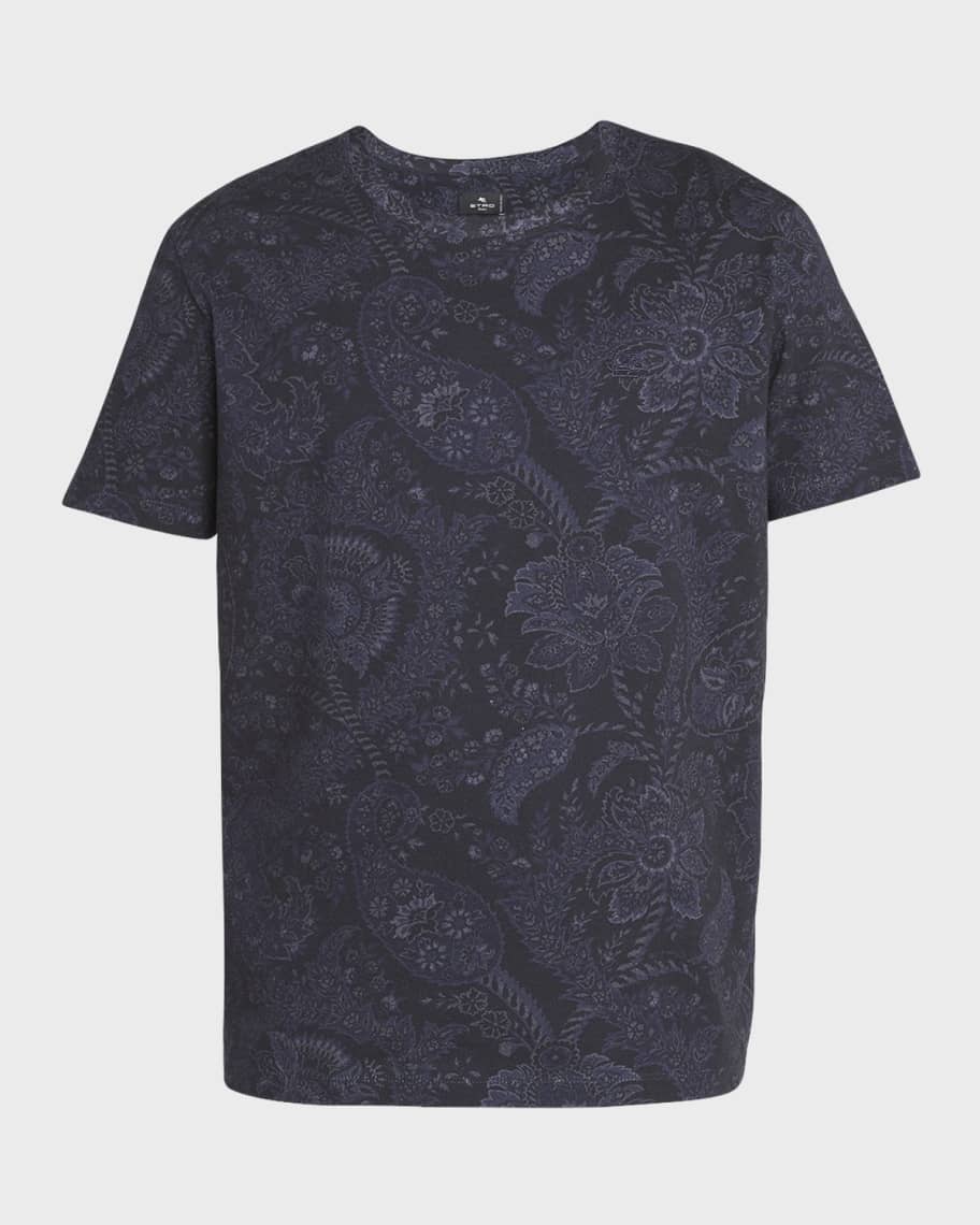 Tシャツ・カットソー Etro MRMA0004AJ057X0883 PAISLEY-PRINT T-shirt uomo-abbigliamento-t-shirt-t-