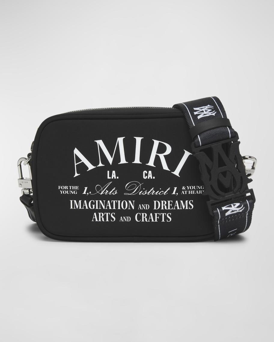 Amiri Men's Art District Camera Crossbody Bag | Neiman Marcus