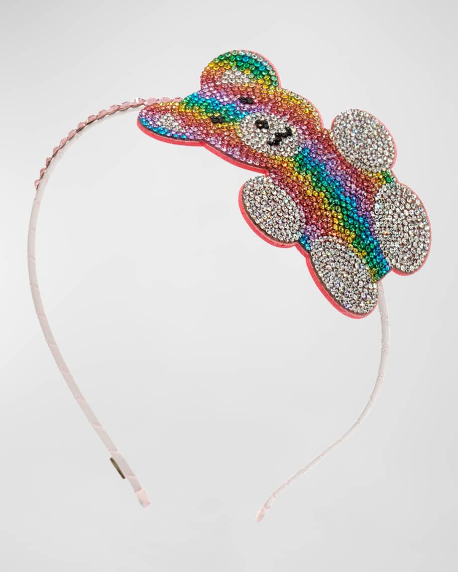 Bari Lynn Knot Headband Crystal Shimmer Gummy Bears main image 0