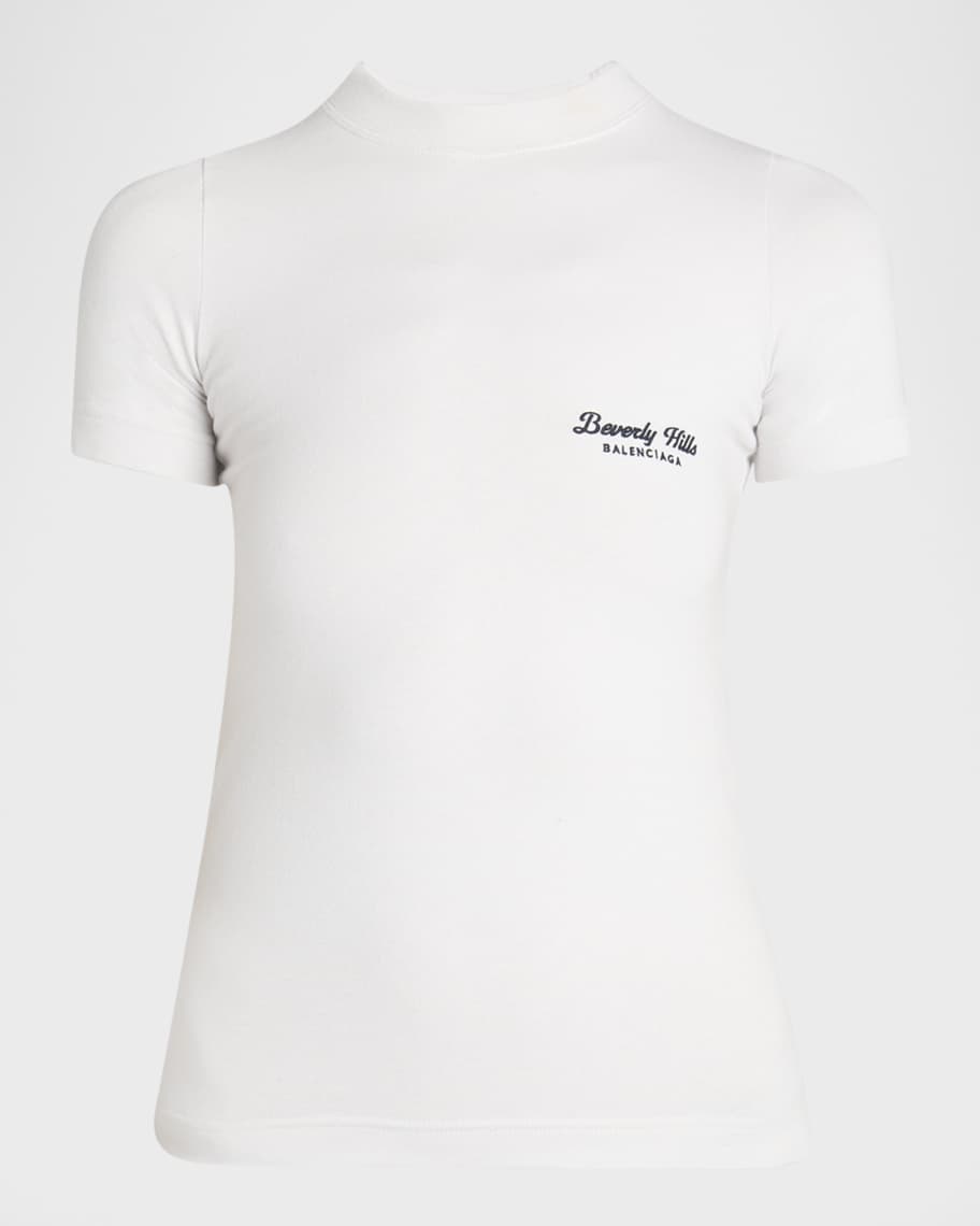 Balenciaga Beverly Hills T Shirt Fitted | Neiman Marcus