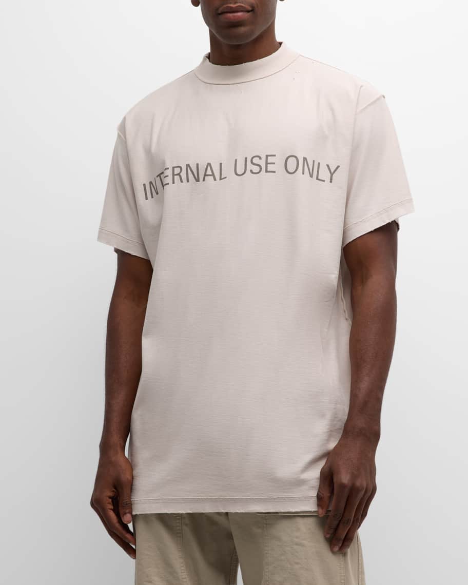 【BALENCIAGA】INTERNAL USE ONLY INSIDE-OUT Tシャツ Balenciaga Internal Use Only Inside-out Tシャツ | ブラック