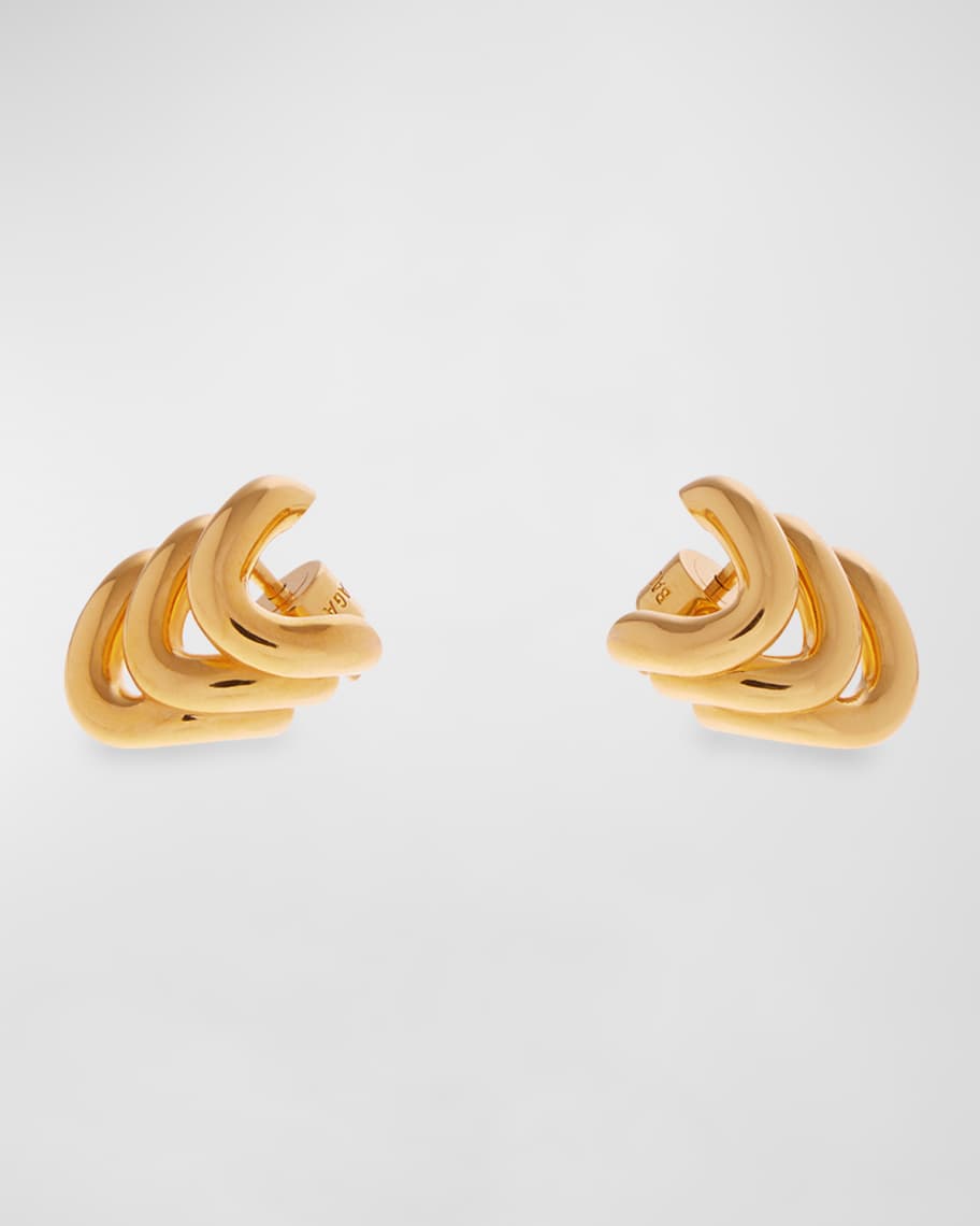 関税込★ギフトにも【BALENCIAGA】Loop Trio ピアスGold 関税込☆ギフトにも【BALENCIAGA】Loop Trio ピアスGold