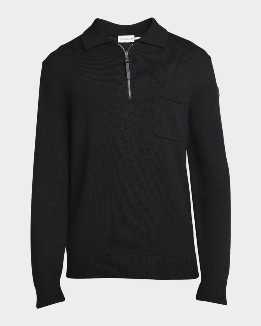 【着用1回】MONCLER 22SS POLO ブラック　xs 着用1回】MONCLER 22SS POLO ブラック xs