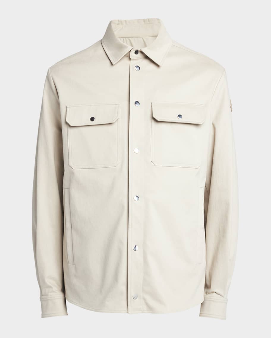 Men's Long-Sleeve Snap-Front Shirt