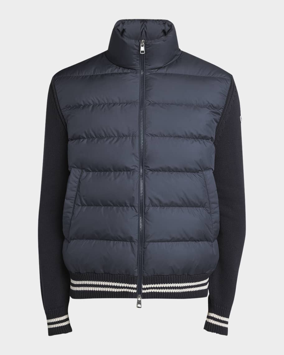 【関税＆送料込み】Moncler Padded Wool Zip-Up Cardigan Clot Moncler Padded Wool Zip-Up Cardigan | Liberty