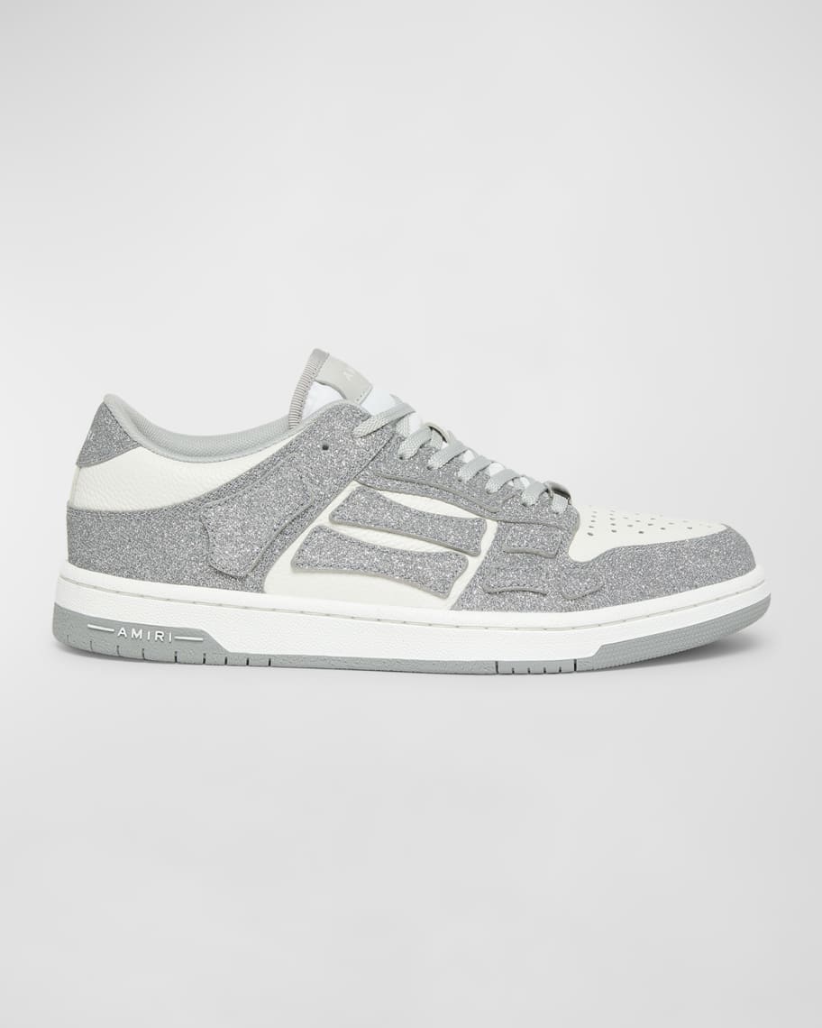 Amiri Men's Shimmer Skel Low-Top Sneakers | Neiman Marcus