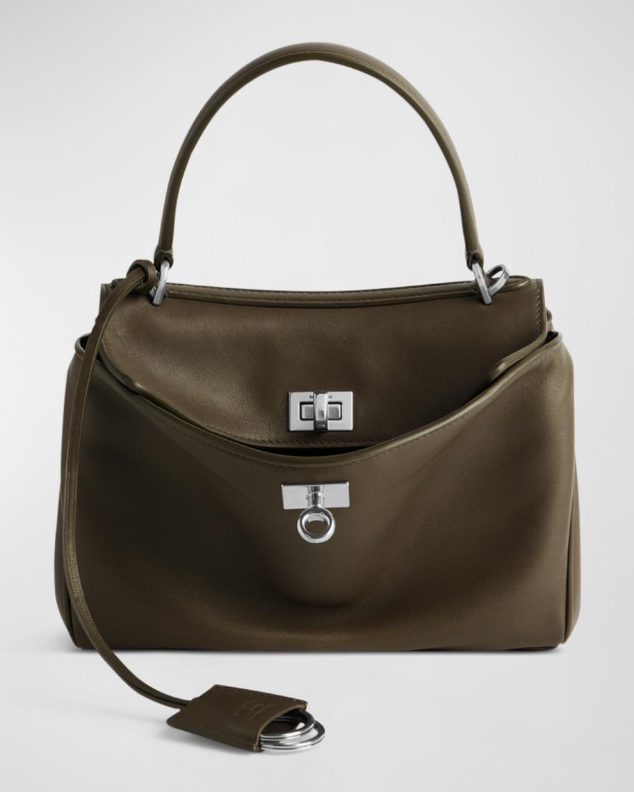 Balenciaga Rodeo Mini Calfskin Leather Bag | Neiman Marcus