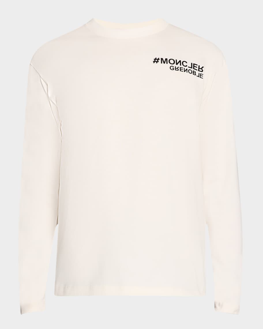 Tシャツ・カットソー Moncler Grenoble White Cotton T-Shirt Moncler logo-print Cotton t-shirt | White | FARFETCH