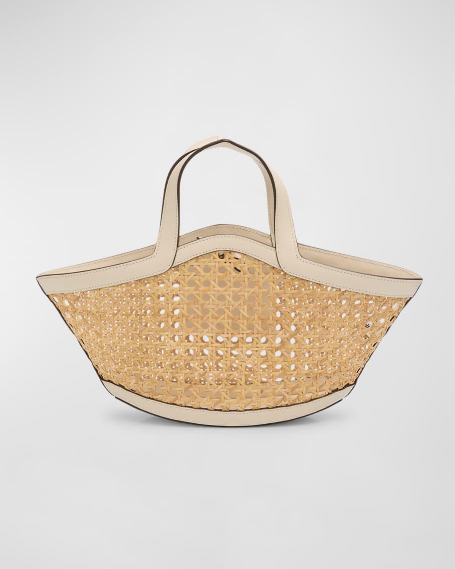 Cult Gaia Yara Mini Rattan Tote Bag | Neiman Marcus