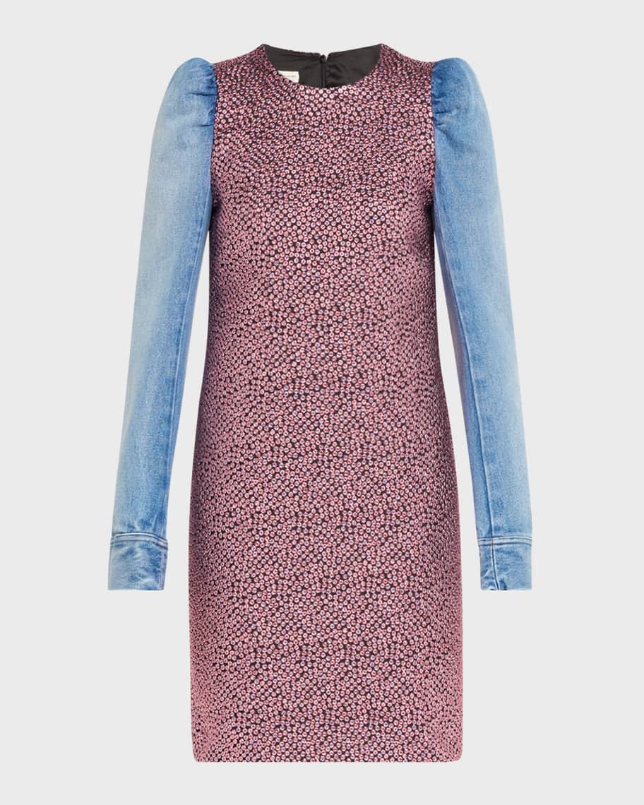 ワンピース DRIES VAN NOTEN DILEY DENIM MINI DRESS Denim minidress in blue - Dries Van Noten | Mytheresa