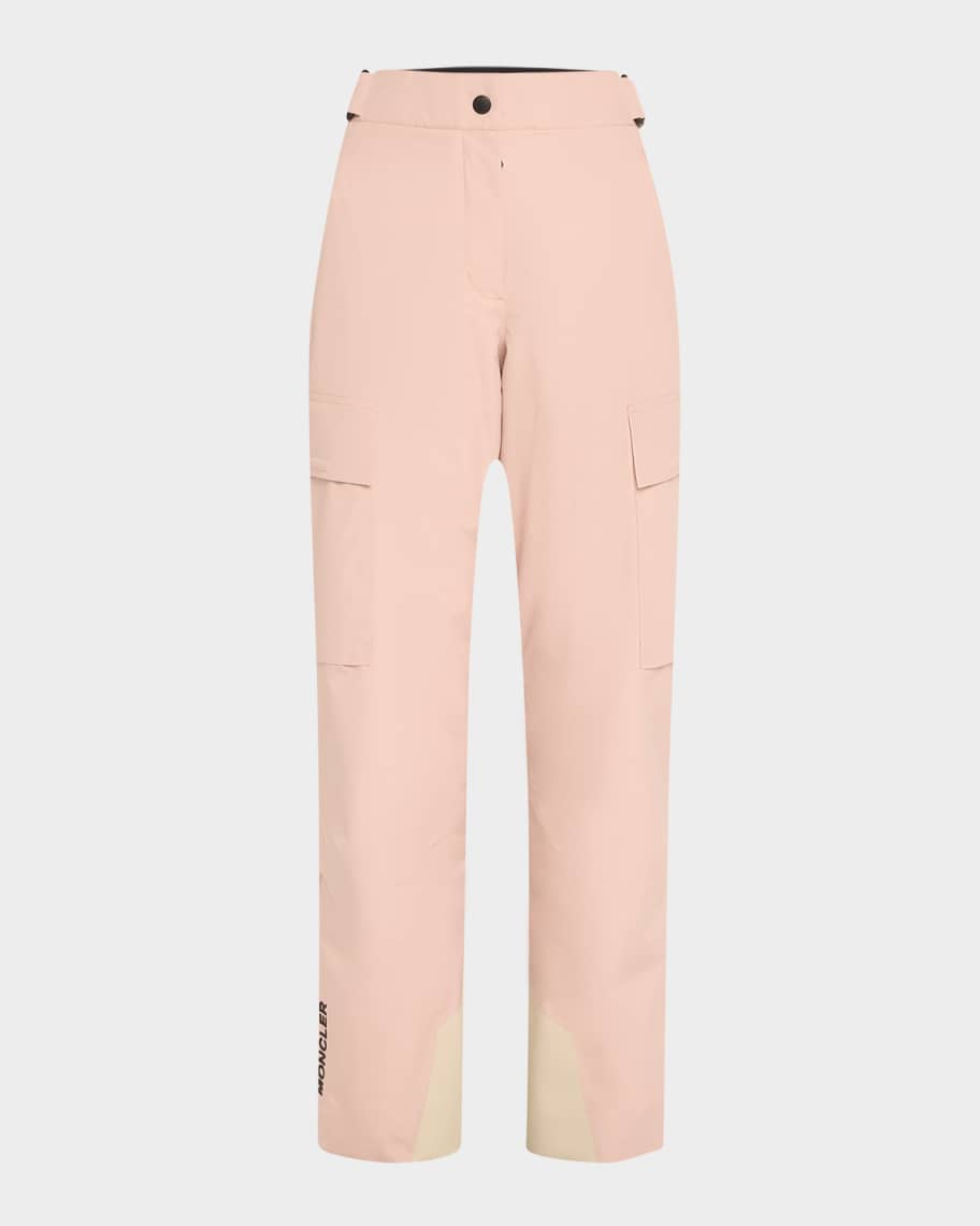 ★【Moncler Grenoble】Pantaloni in twill★スキーパンツ MONCLER GRENOBLE Straight-leg stretch-twill ski pants | NET