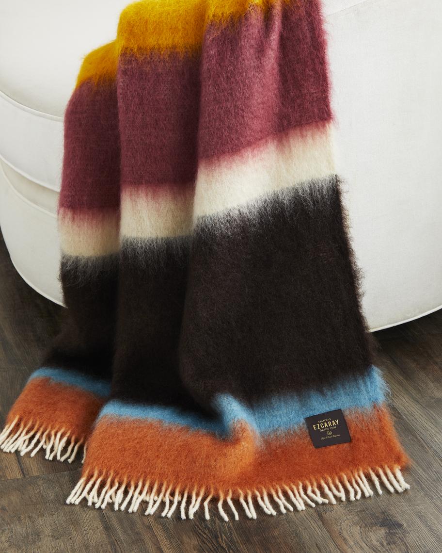 Mantas Ezcaray Matisse Collection Throw Blanket | Neiman Marcus