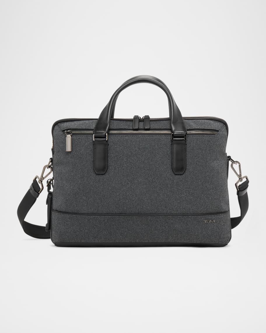 Tumi Sycamore Slim Heathered Briefcase | Neiman Marcus