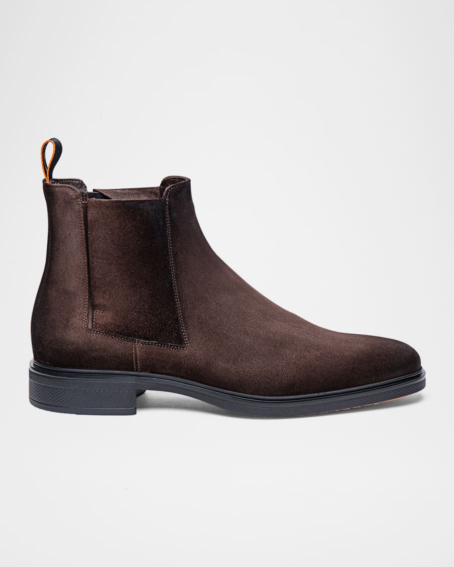 ブーツ SANTONI EASY CHELSEA BOOTS IN POLISHED LEATHER Santoni Easy On Chelsea Boots | Saks Fifth Avenue