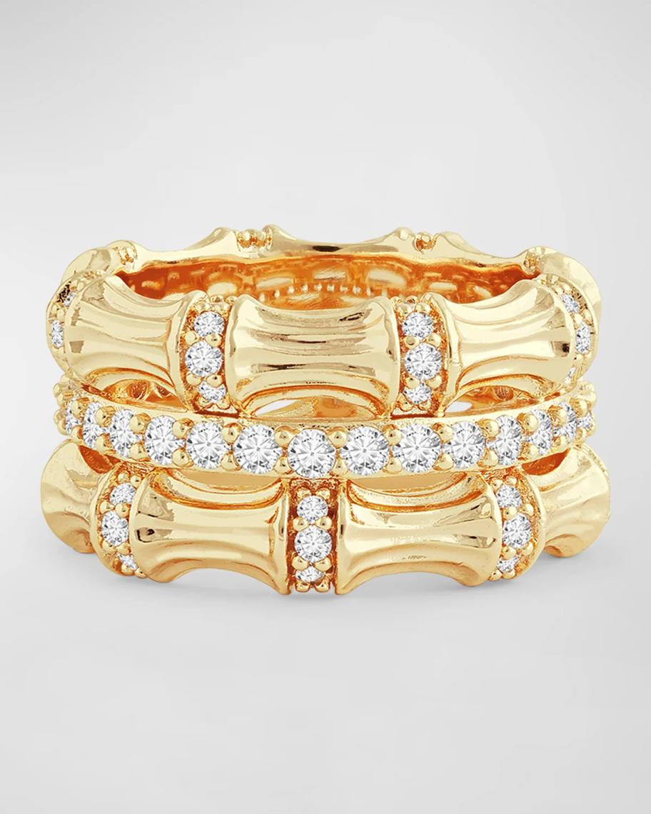 Anabel Aram Jewelry Bamboo Stack Ring | Neiman Marcus