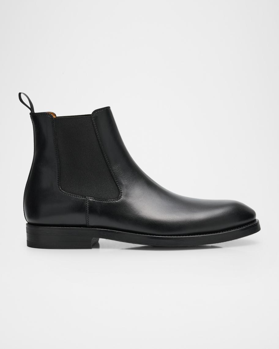 Magnanni Men's Java Leather Chelsea Boots | Neiman Marcus