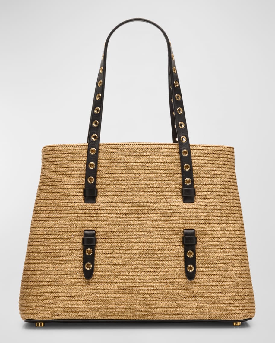 SALE【Alaia】スモール ミナ 25 バッグ ALAÏA Mina Bags | Leather Tote Bags | ALAÏA US