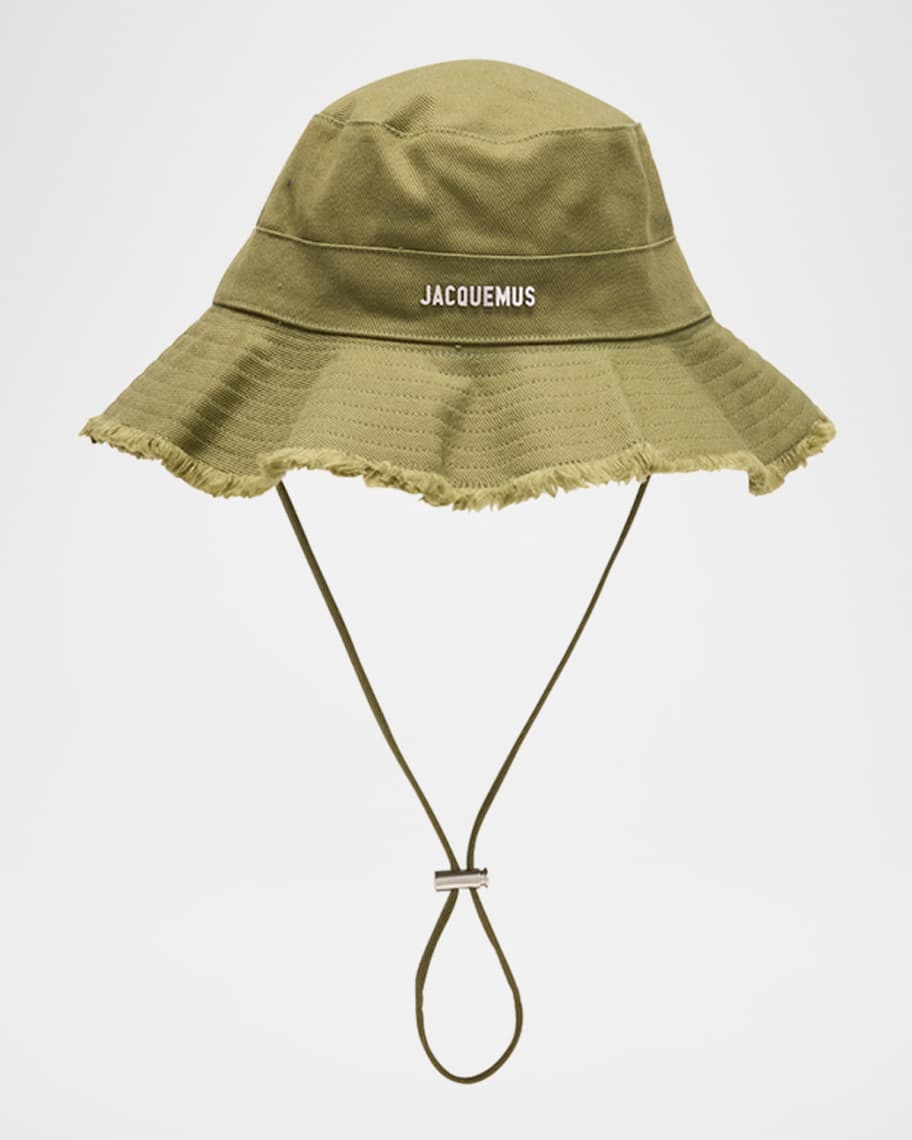 Jacquemus Le Bob Ahaut バケットハット Jacquemus Men's Le Bob Artichaut Bucket Hat | Neiman Marcus