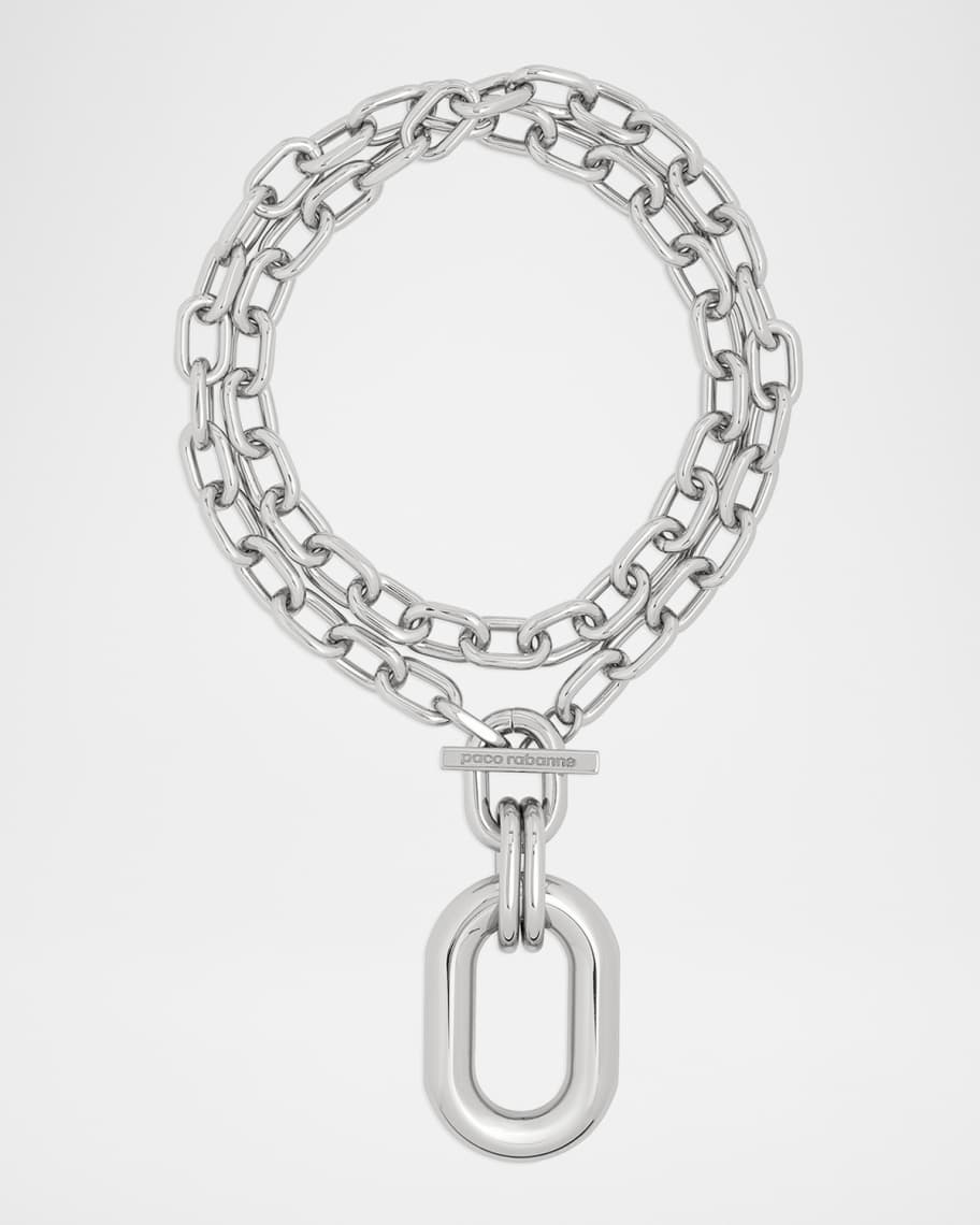 Paco Rabanne XL Link Pendant Chain Necklace | INTERMIX®