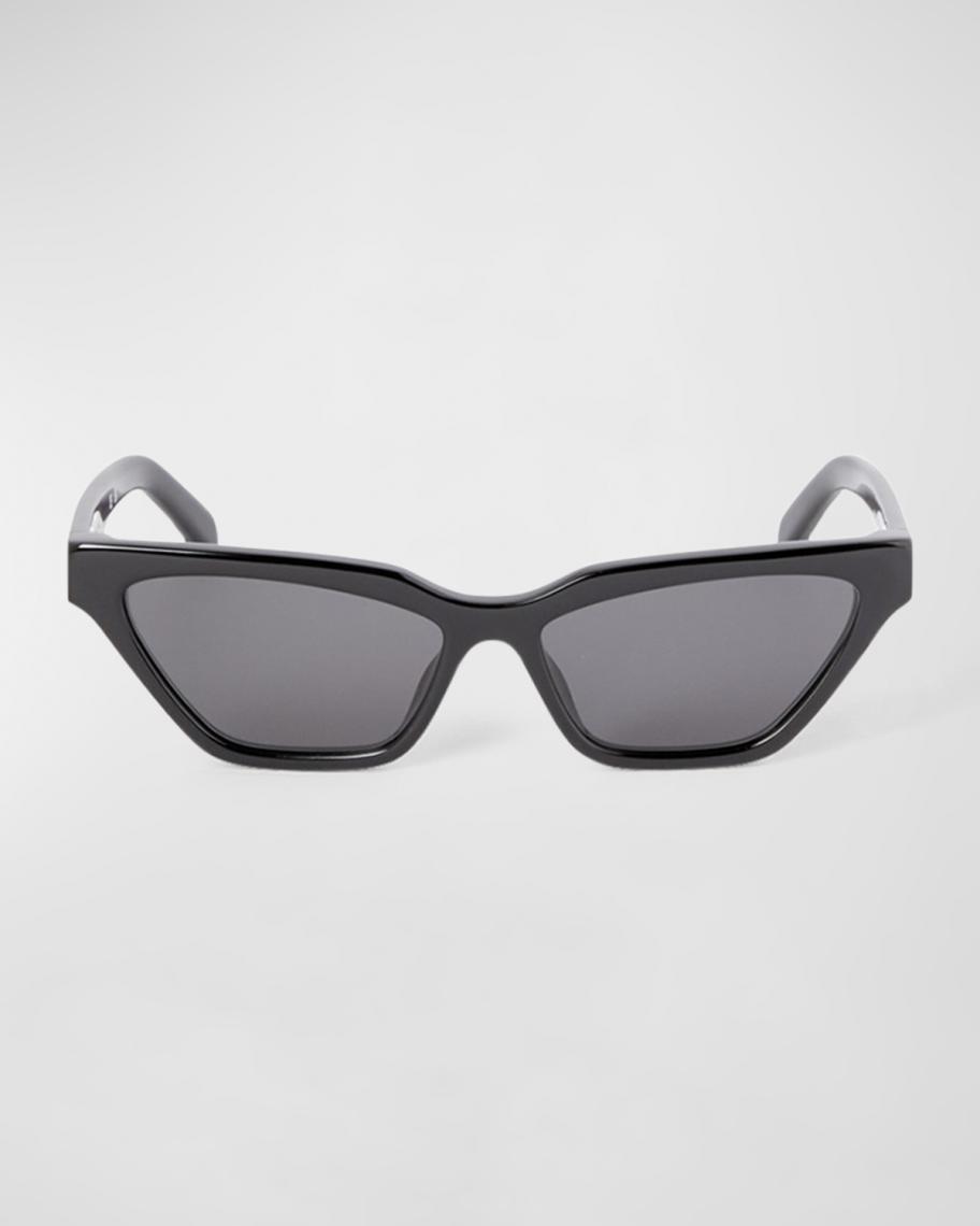 Off-White Madison Acetate Cat-Eye Sunglasses | Neiman Marcus display picture 3
