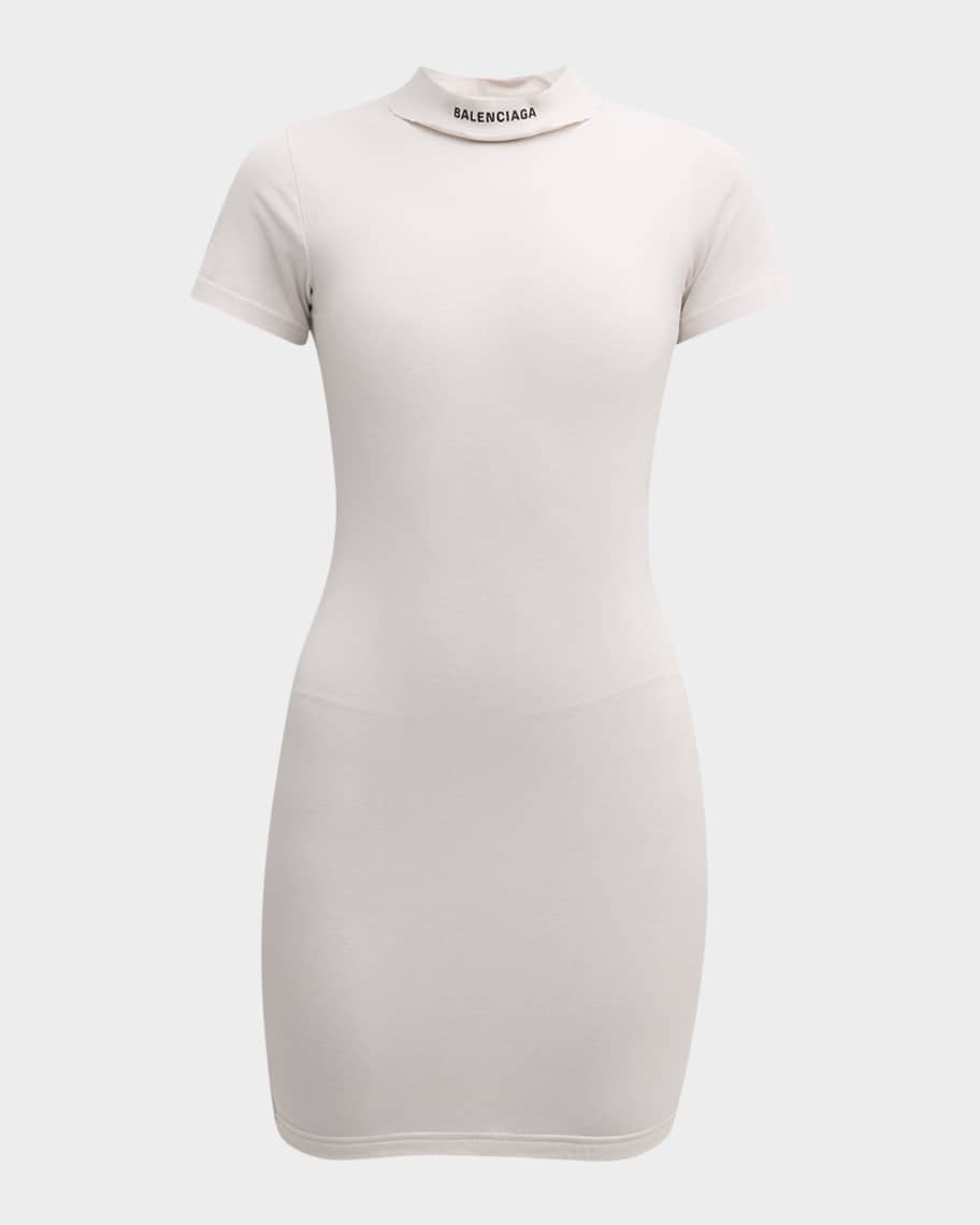 Balenciaga white dress store