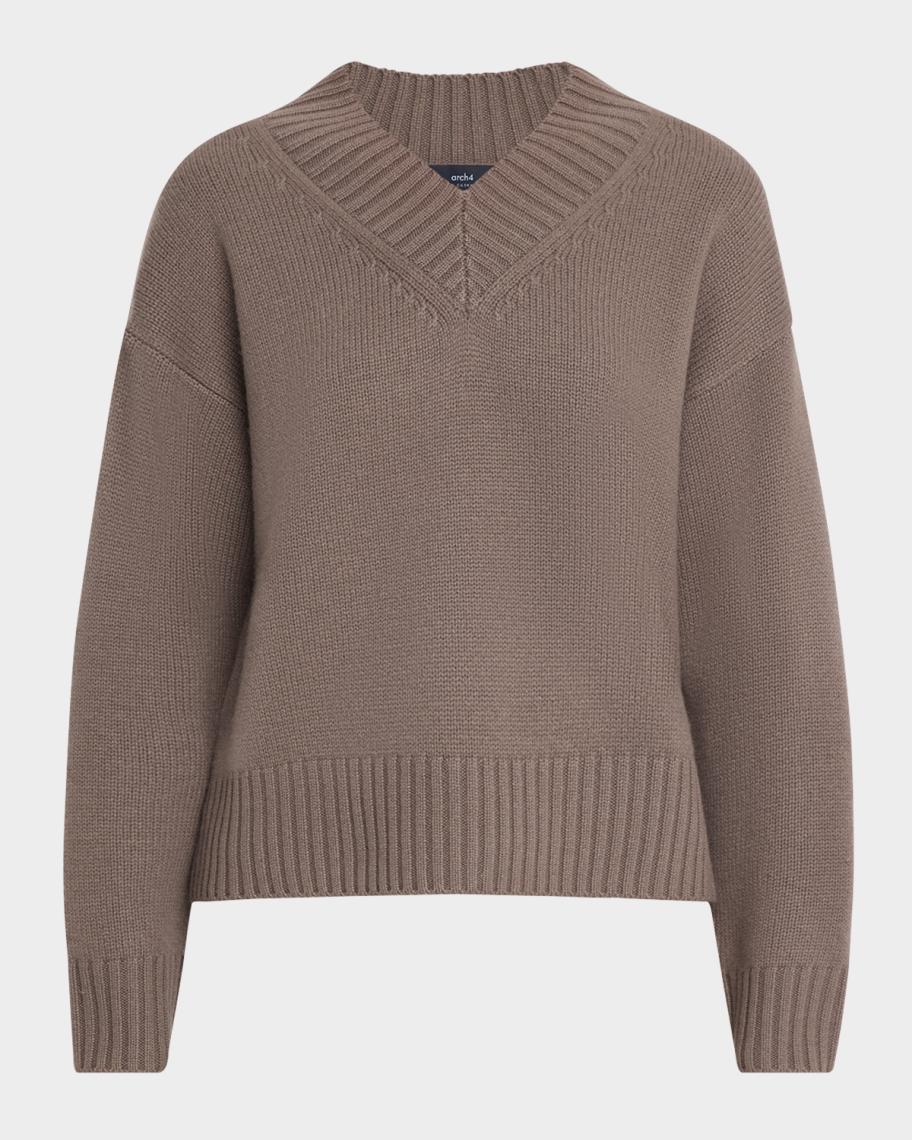 arch4 Andrea V-Neck Cashmere Sweater | Neiman Marcus