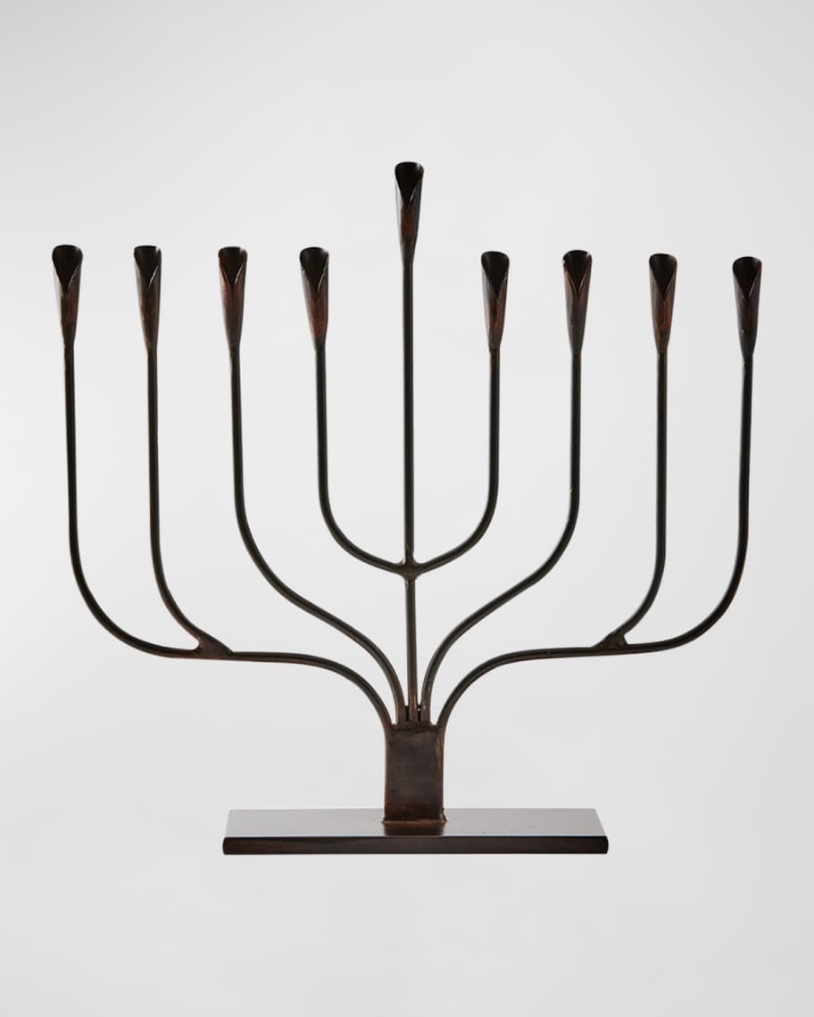 Jan Barboglio Cast Iron Menorah