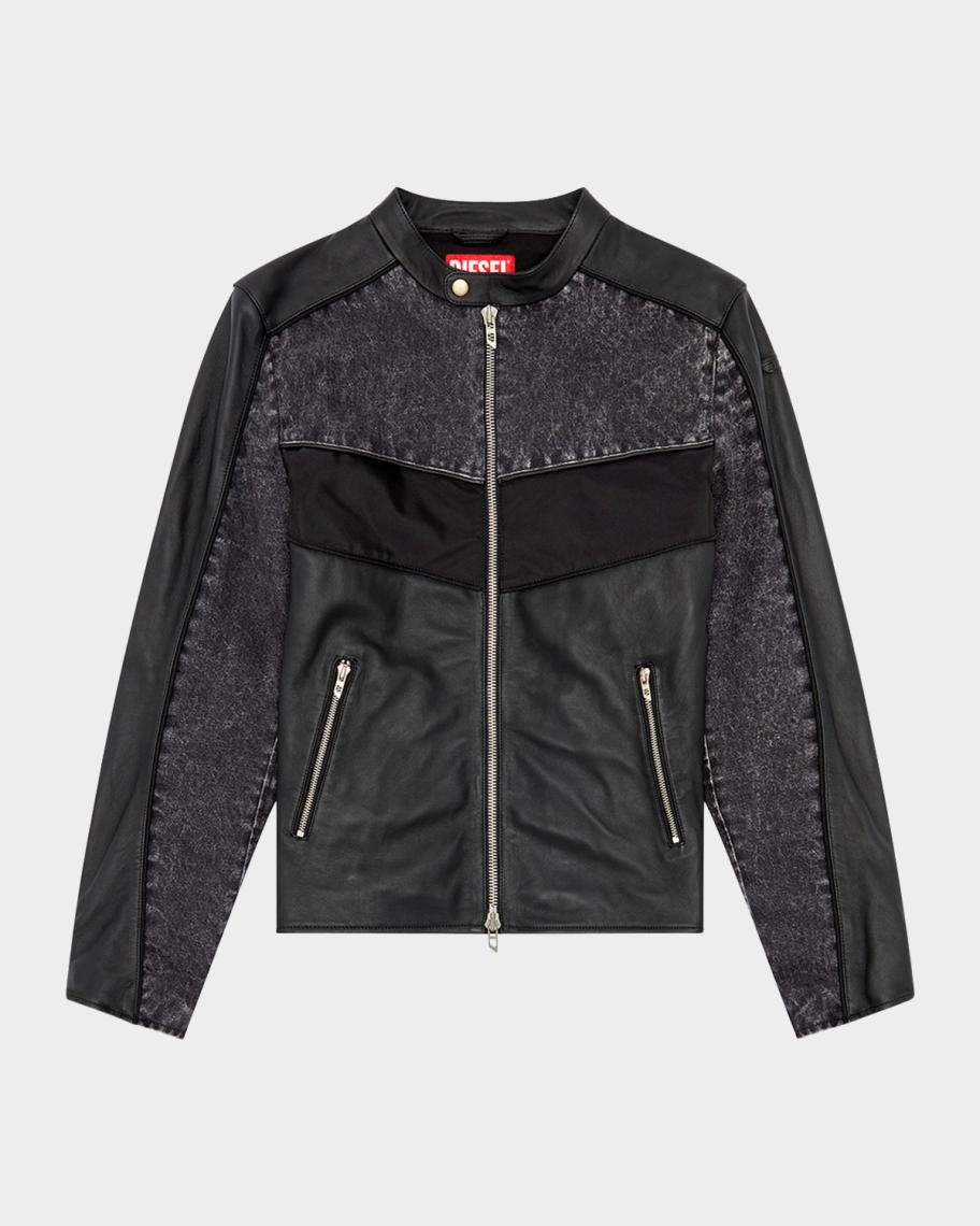 Veste Biker Diesel Pour Homme - Taille L - Occasion En Excellent état
