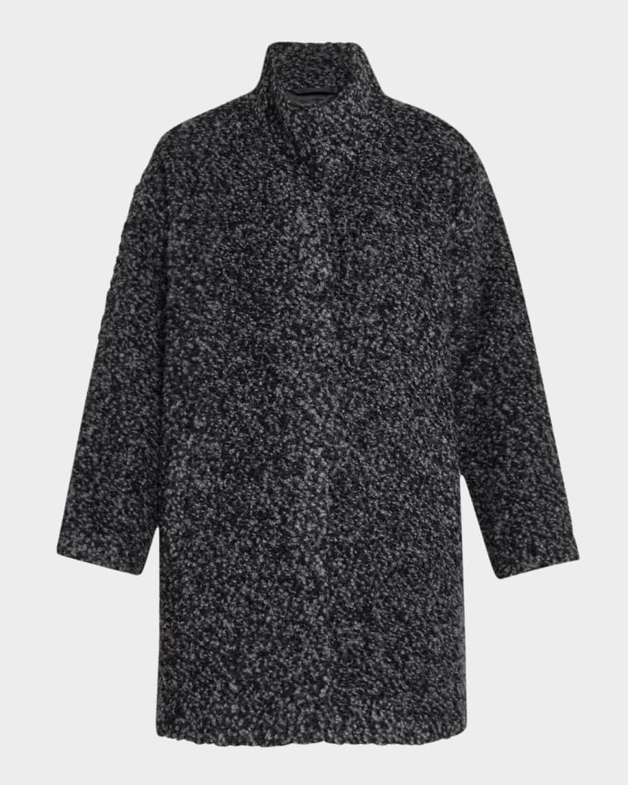 Eileen fisher coat alpaca clearance