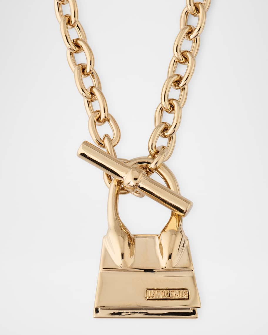 Le Collier Chiquito Barre Charm Necklace