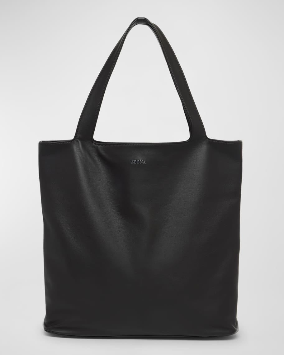 トートバッグ MUCENT YAND FRONT POCKET BIG LEATHER TOTE BAG UNISEX P00000V nm_4852163_100263_m