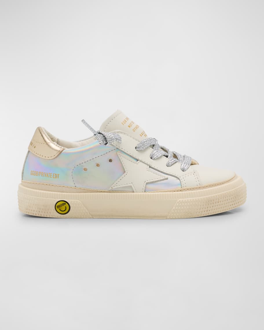 Girl's May Holographic Low Top Sneakers, Baby/Toddlers