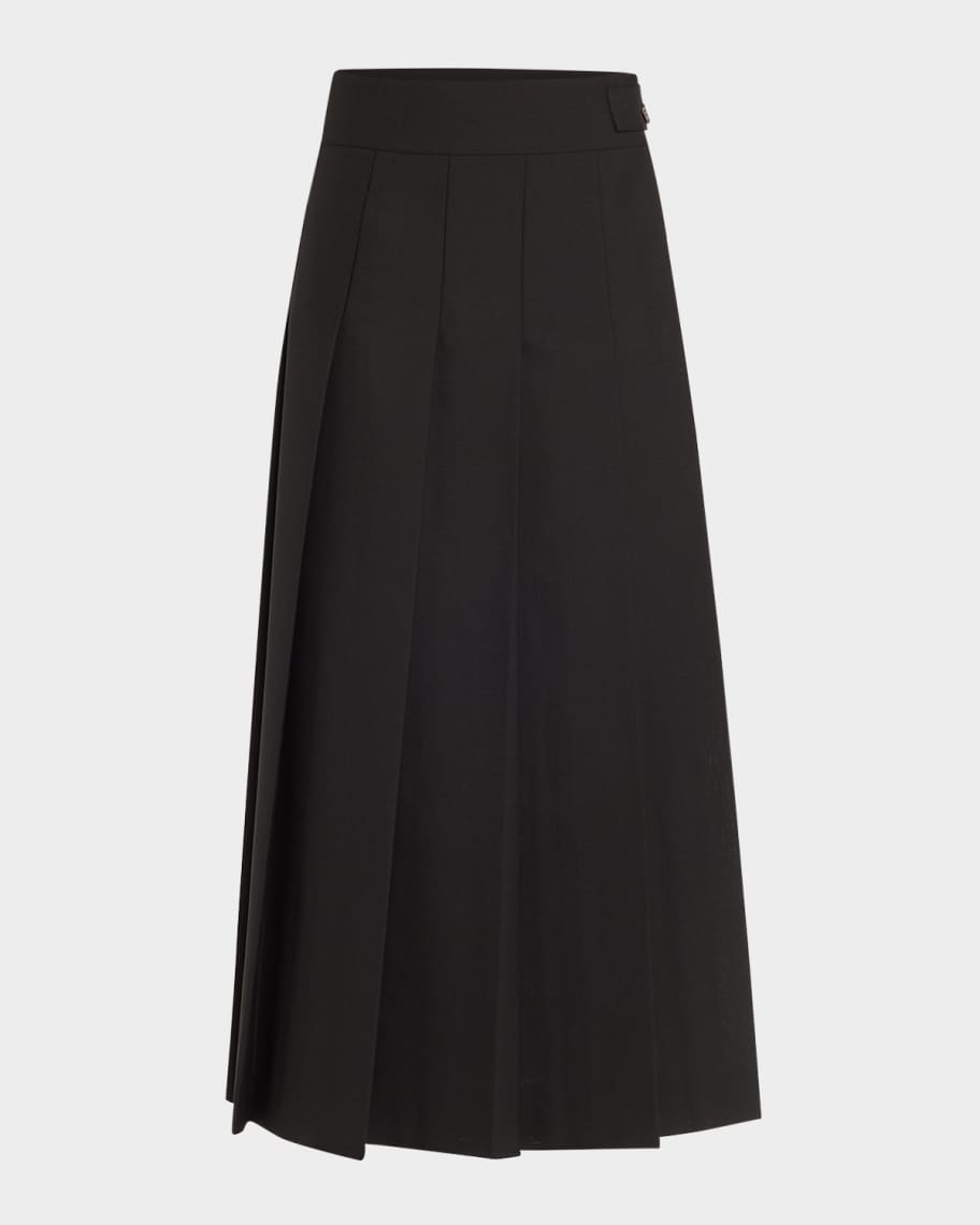 Rohe Plisse Wrap Skirt | Neiman Marcus