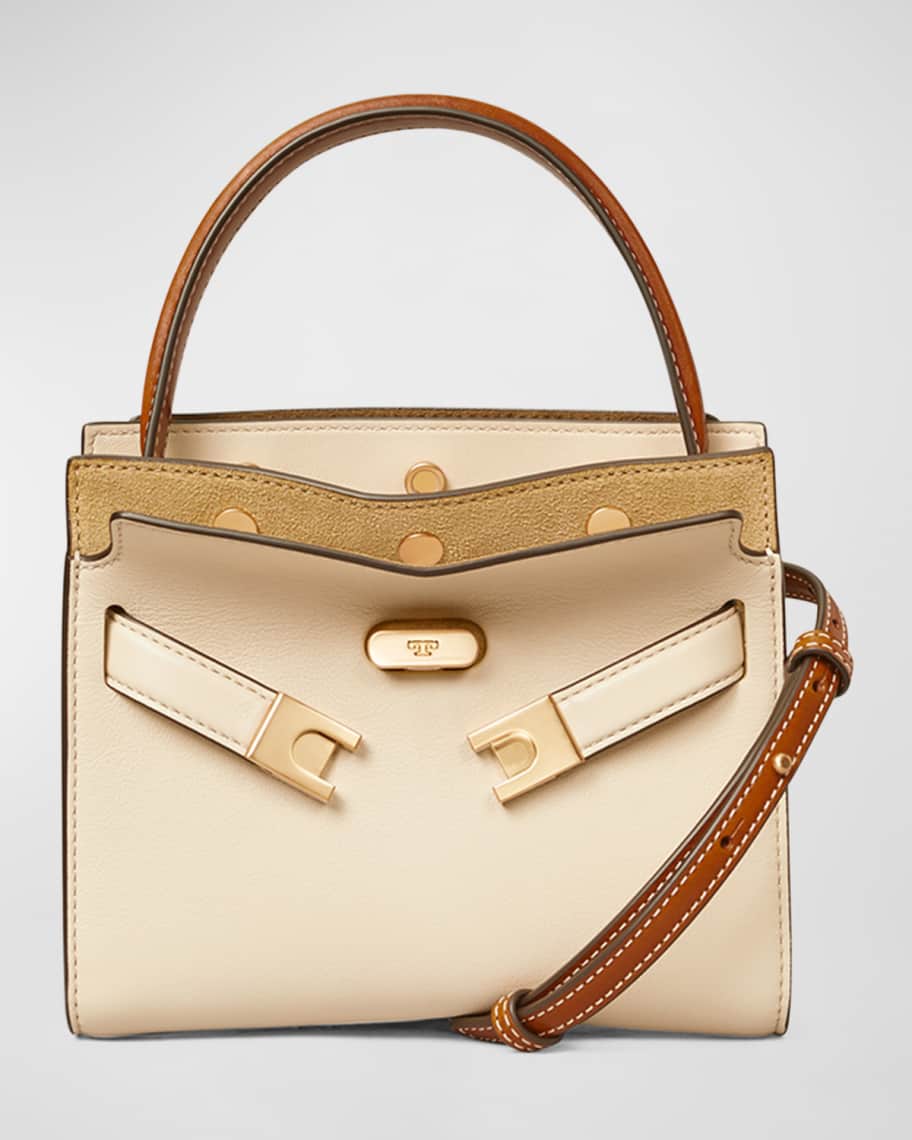 Tory Burch Lee Radziwill Petite Double Top Handle Bag Neiman Marcus
