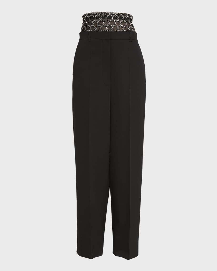 パンツ STELLA MCCARTNEY PANTS WITH BUCKLE Stella Mccartney Trousers with buckle and pockets | The