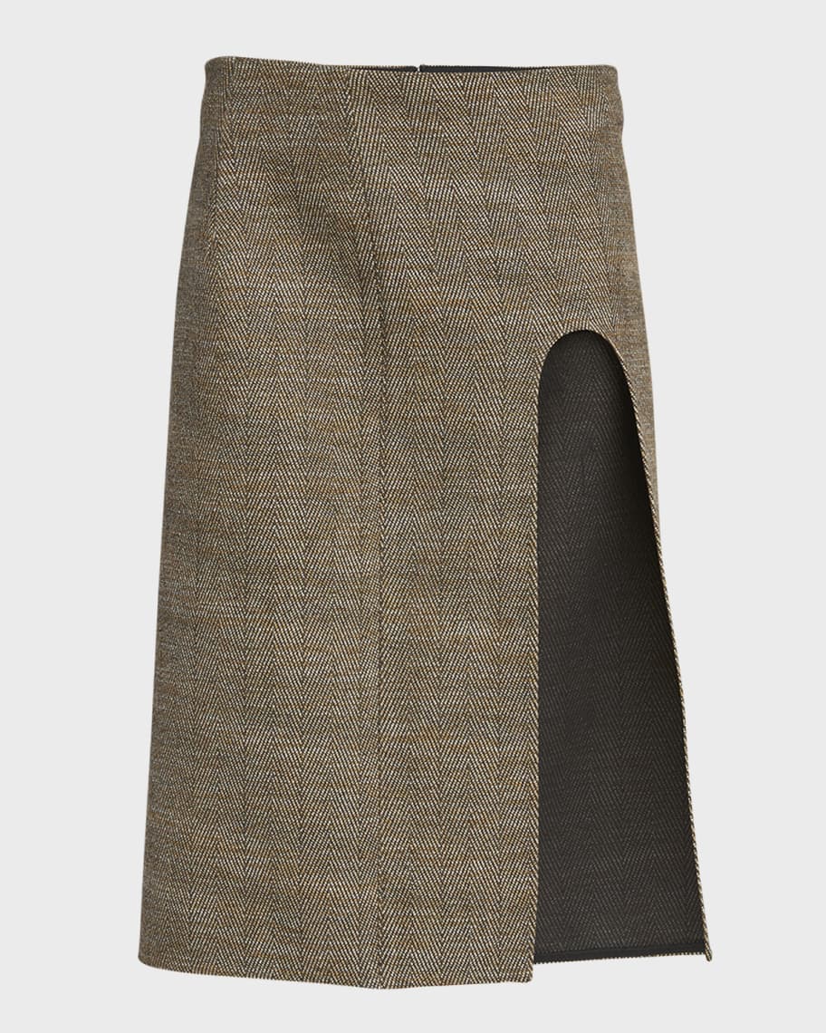Stella McCartney Women's Wool Skirt Black