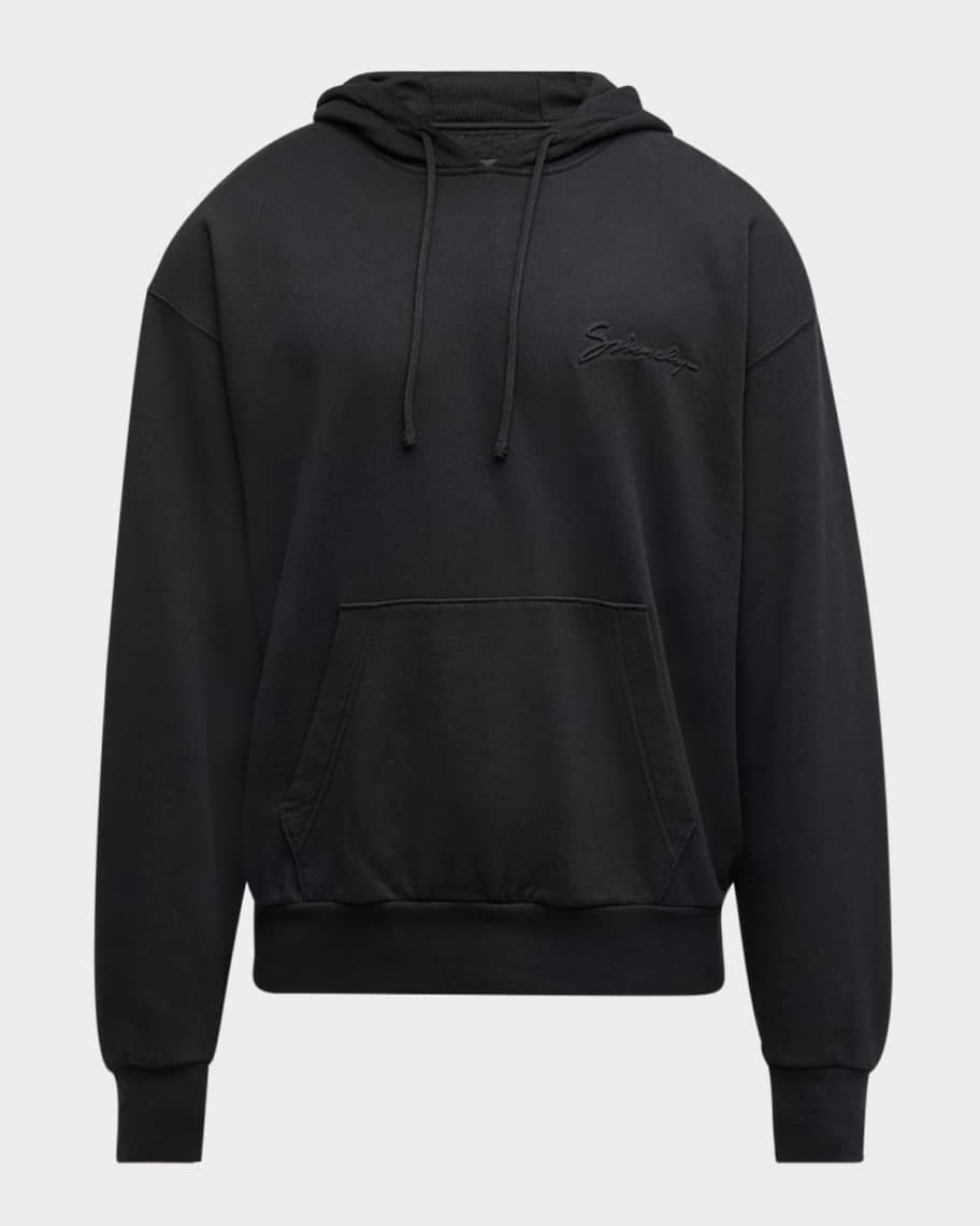 Givenchy Men's Embossed Logo Hoodie | Neiman Marcus