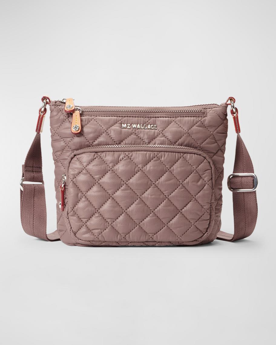 MZ WALLACE Metro Scout Deluxe Quilted Nylon Crossbody Bag | Neiman