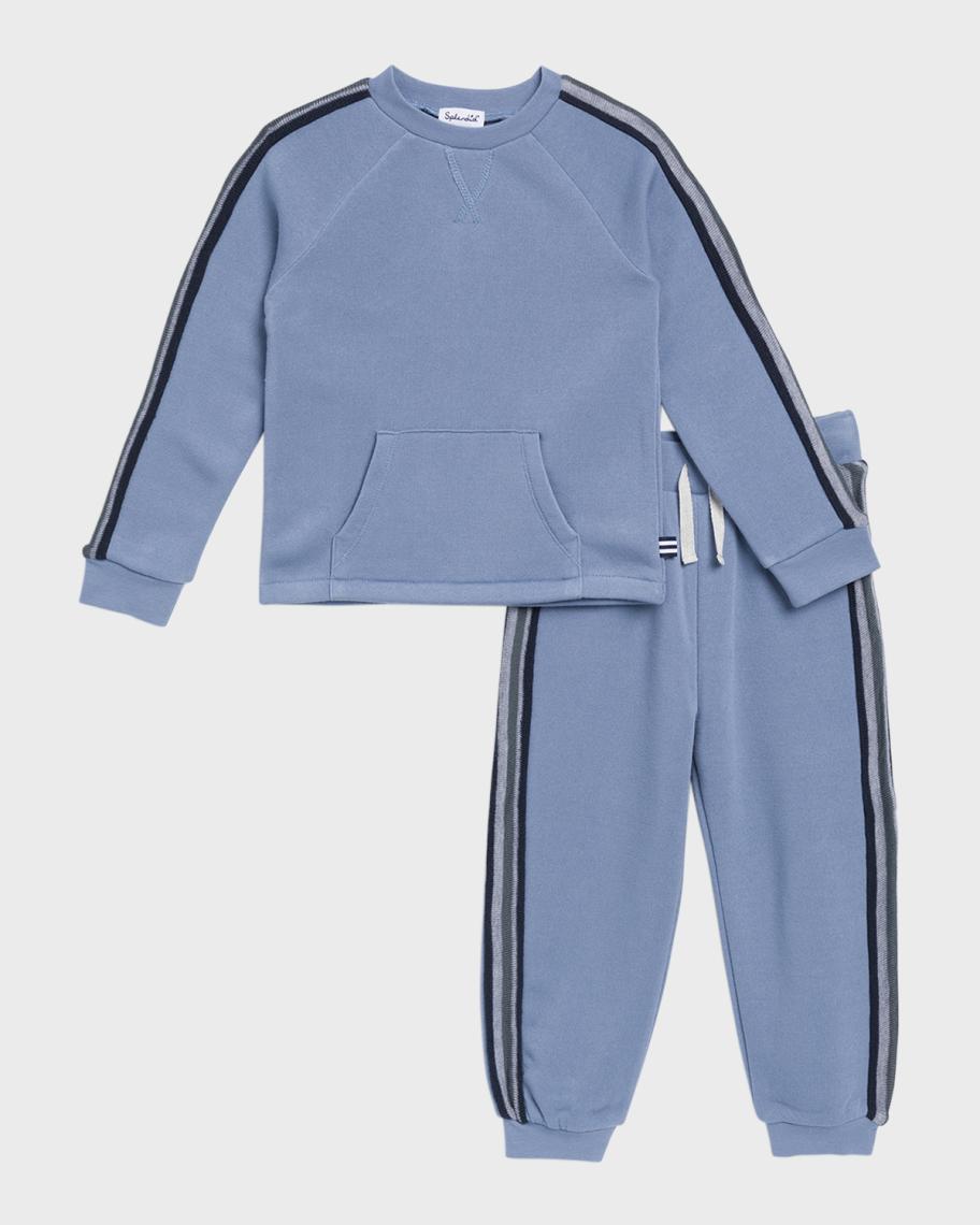 Splendid Boy's River Two-Piece Jogger Set, Size 3M-24M | Neiman Marcus